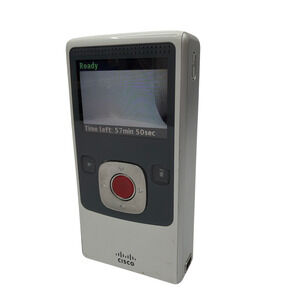 Flip Video UltraHD U260 Pocket Camcorder White Cisco Tested Working